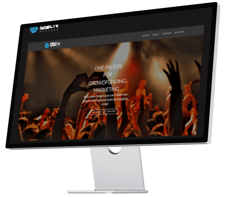 pen Designs: Empowering Users to Create Engaging One-Pagers