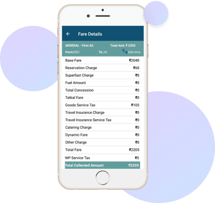 Indian Railbuzz Train Travel Discovery fair enquiry