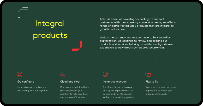 The result development of an intuitive cloud based efx platform